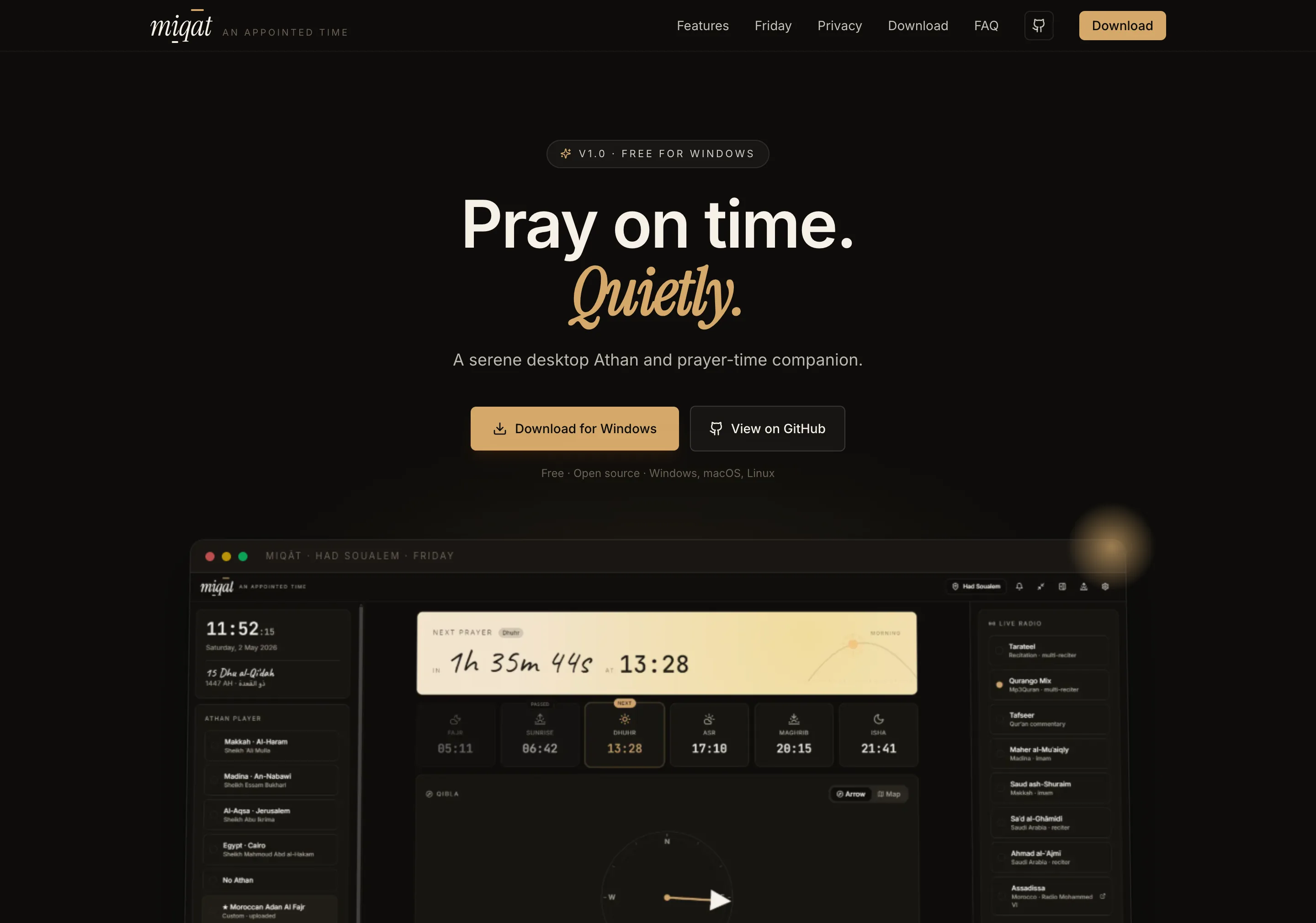 Miqāt by Develop Better Solutions